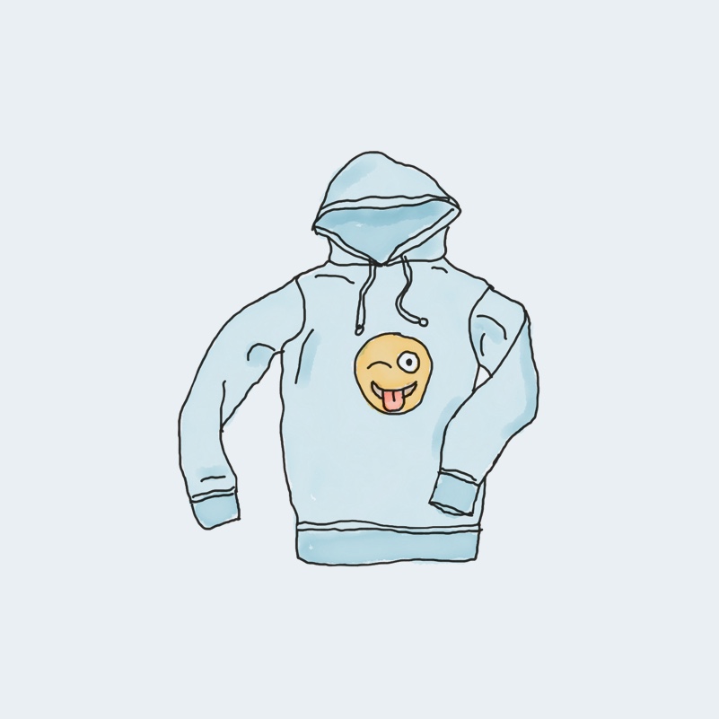 Moletom Hoodie com Logo Original Woozen