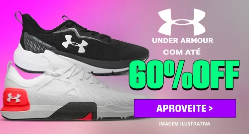 Under Armour com até 60% OFF