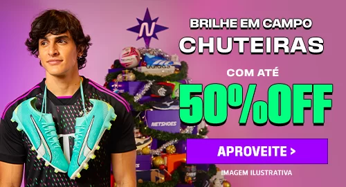 Brilhe em Campo - Chuteiras com até 50% OFF